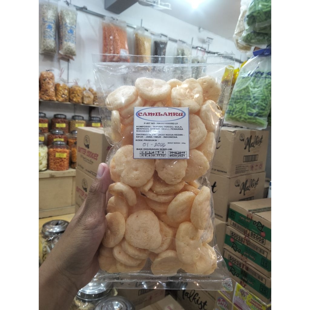 

Camilanku koin udang 70gr