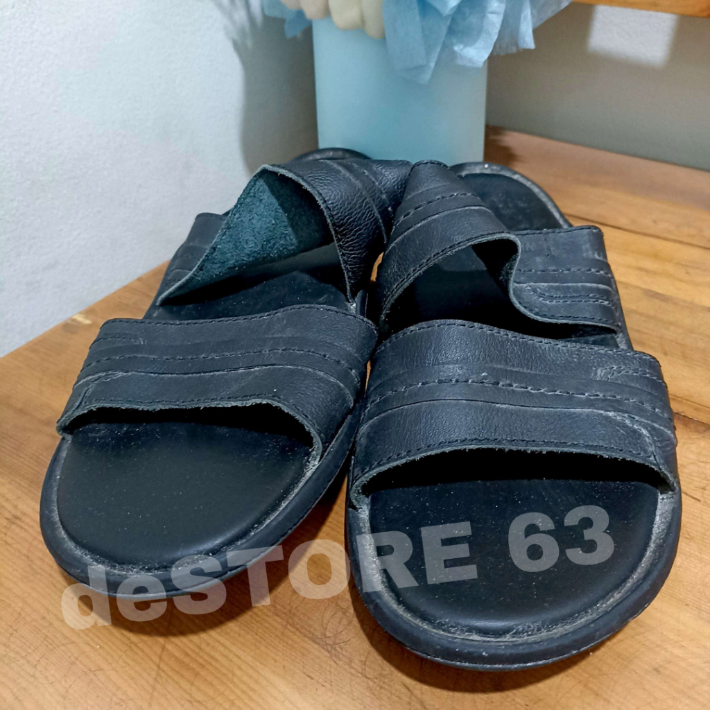 [Pre-Loved] Sandal Pria Obermain Black