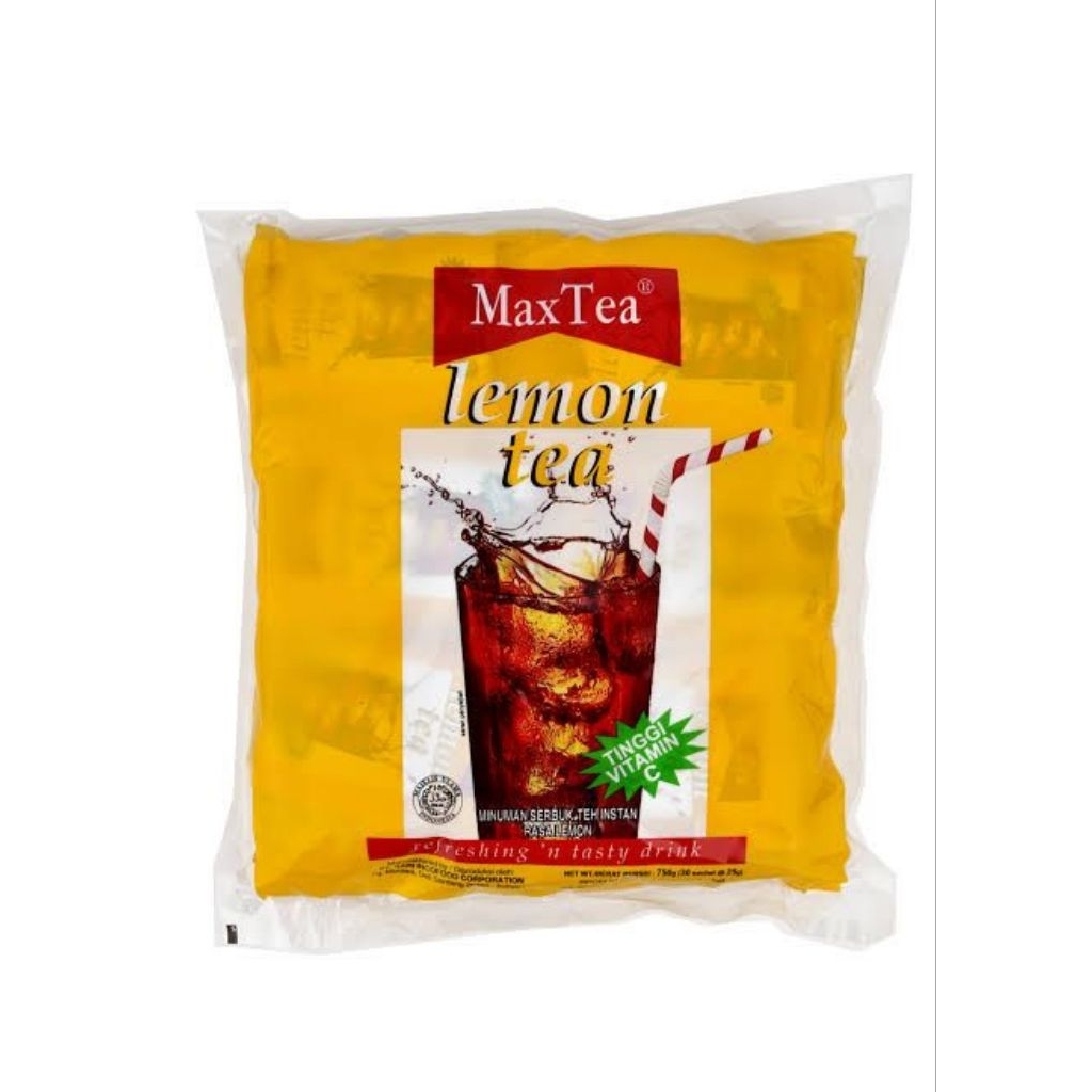 

MaxTea Lemon Tea 25 gram x 30 sachet