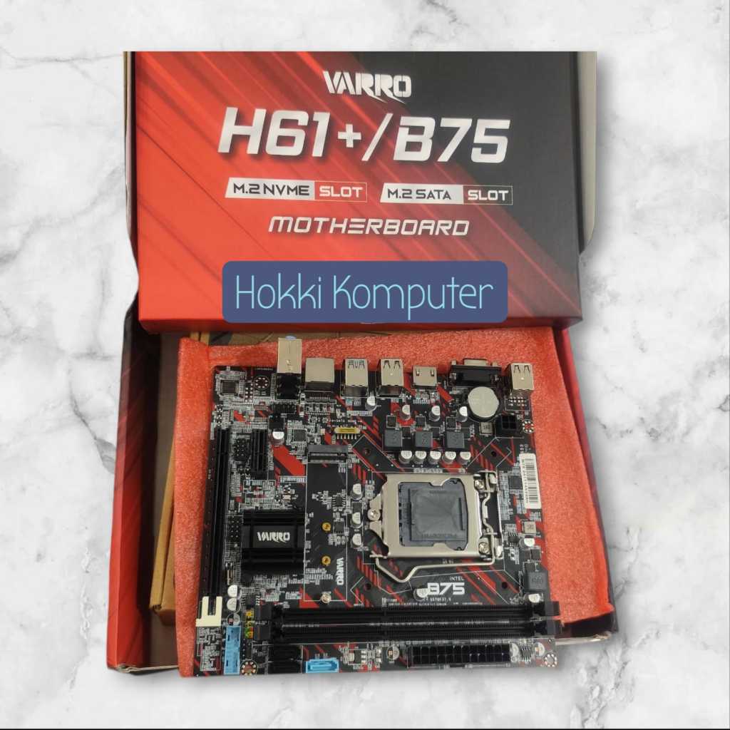 Mainboard Motherboard VARRO H61+ B75 NVME