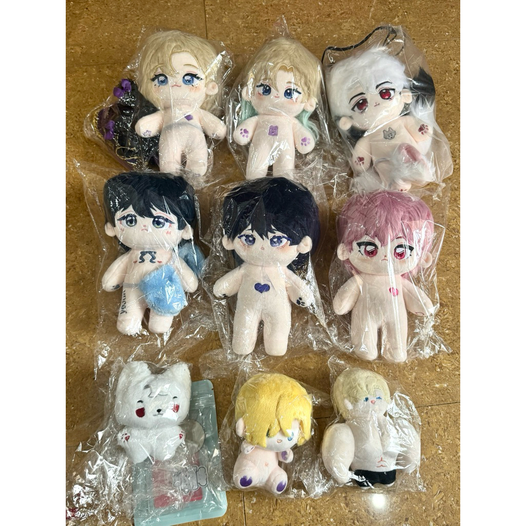 [READY STOCK] PLAVE Yejun Noah Bamby Eunho Hamin 10cm 20cm doll