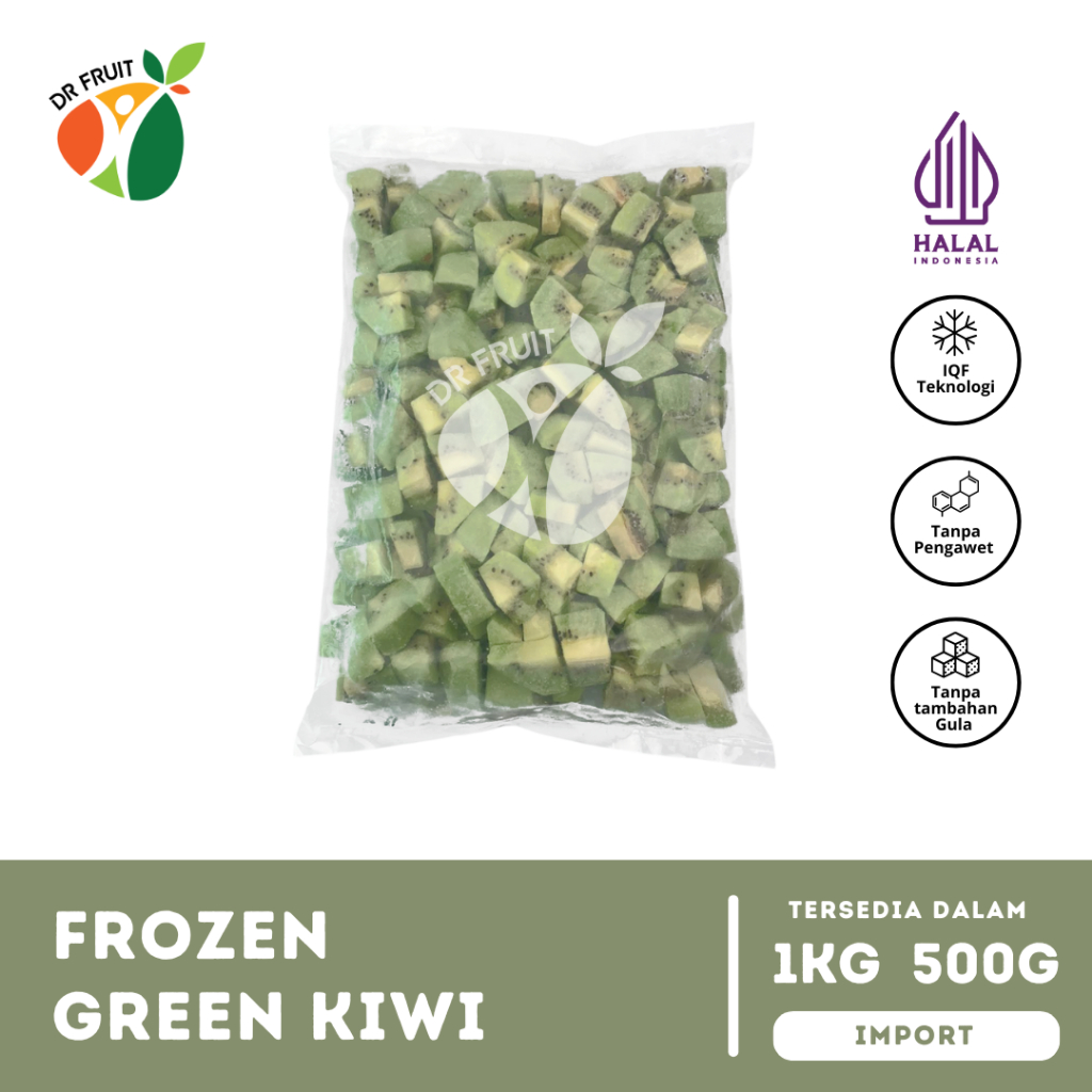 

Buah Kiwi Beku / Frozen Kiwi (IQF)