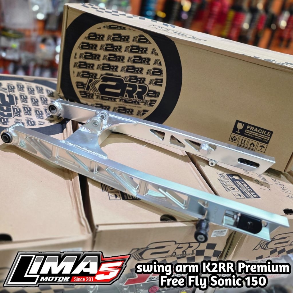 Swing arm fork garpu belakang lengan ayun K2R K2RR Premium Free Fly Honda Sonic 150