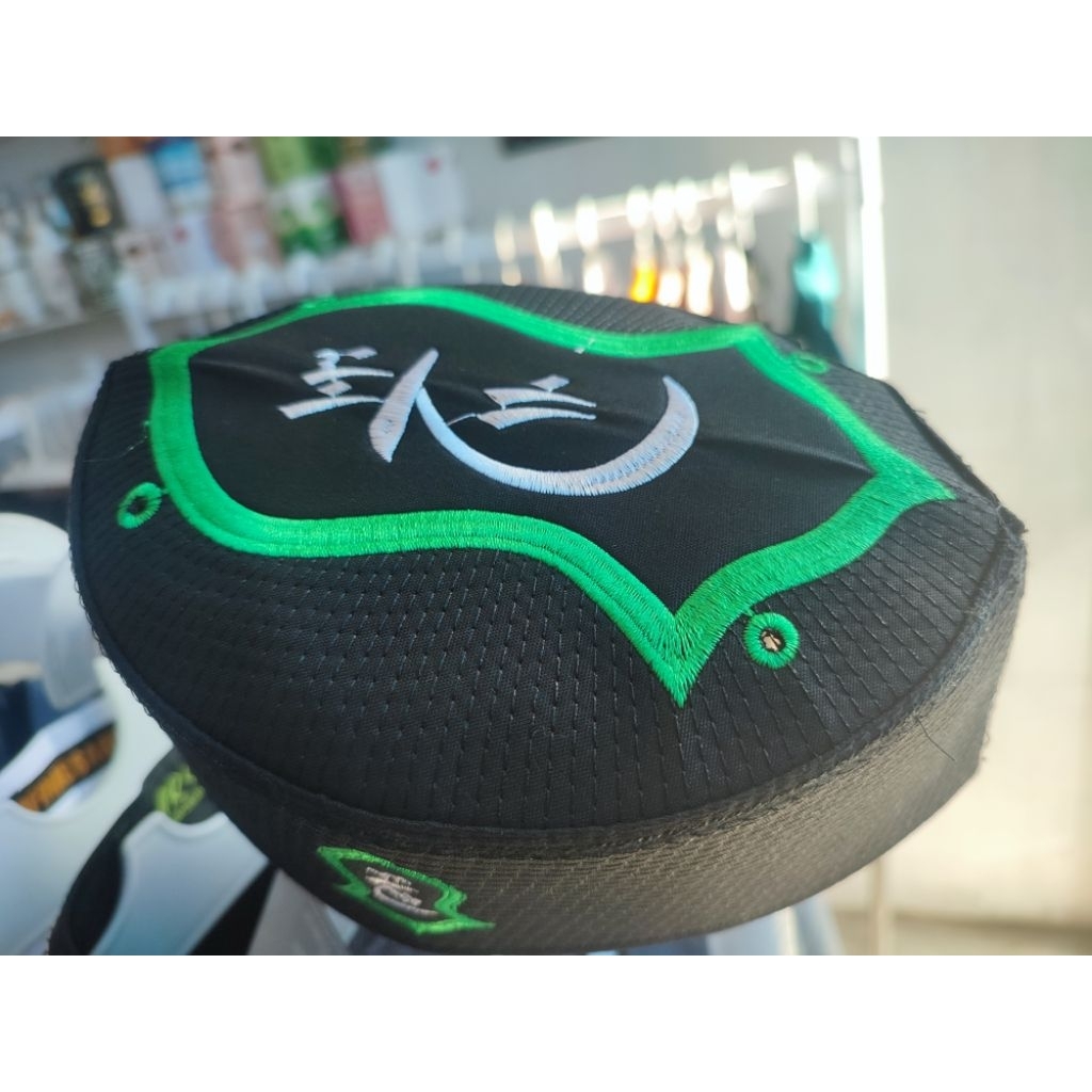 songkok malaysia terompah jim hijau