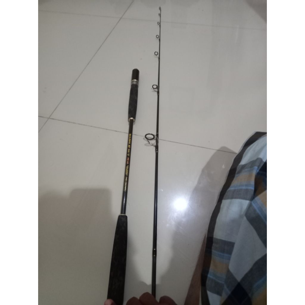 joran jigging kenzi torzite xt 1652 pe 1-2 ori mulus minus batangan