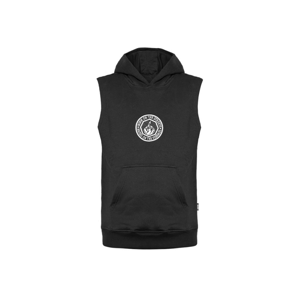 Prung Hund Hoodie Boxing Sport Hoodie Sweater Warna Hitam