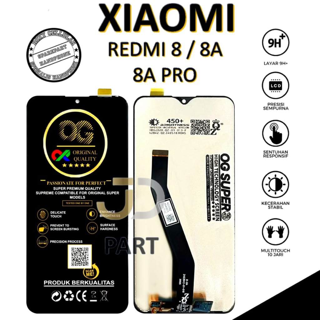 Lcd Touchscreen Xiaomi Redmi 8 / 8A / 8A Pro Original Lcd