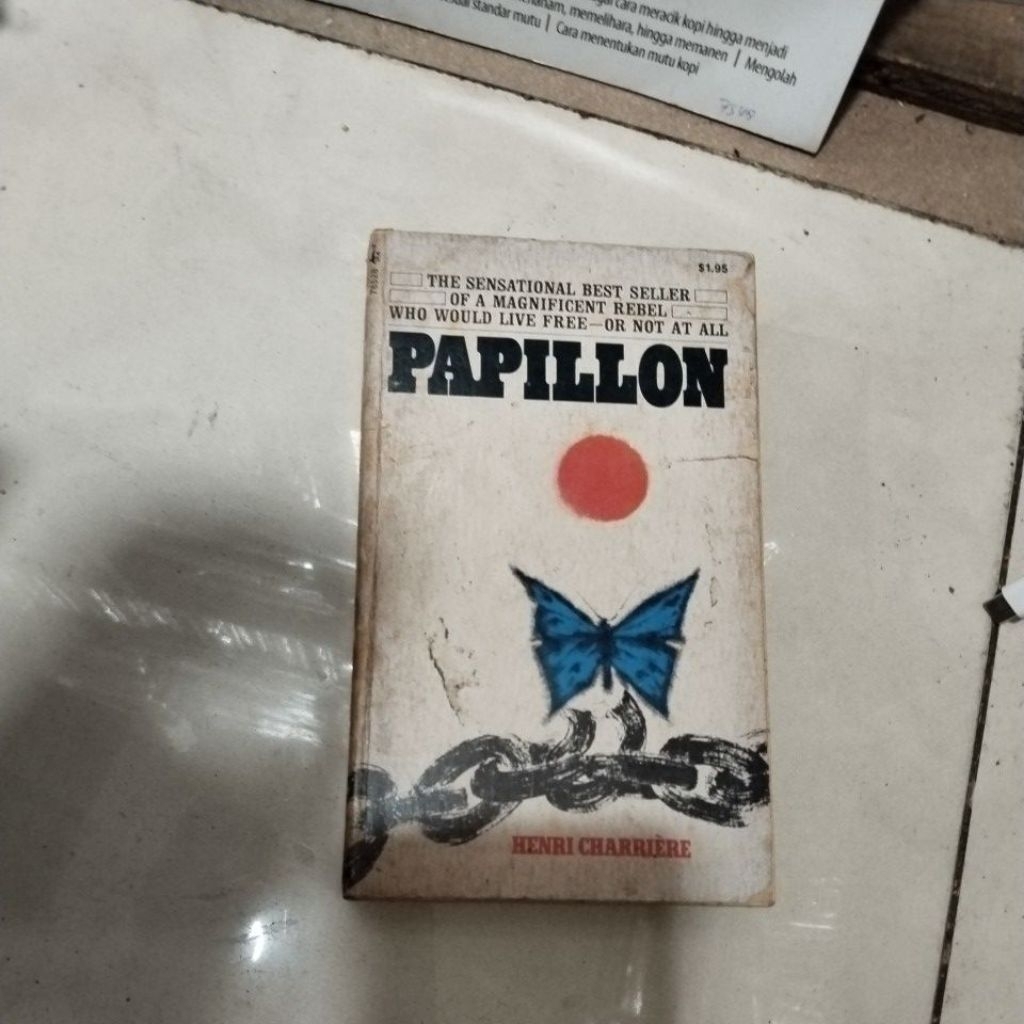 BUKU NOVEL INGGRIS PAPILLON