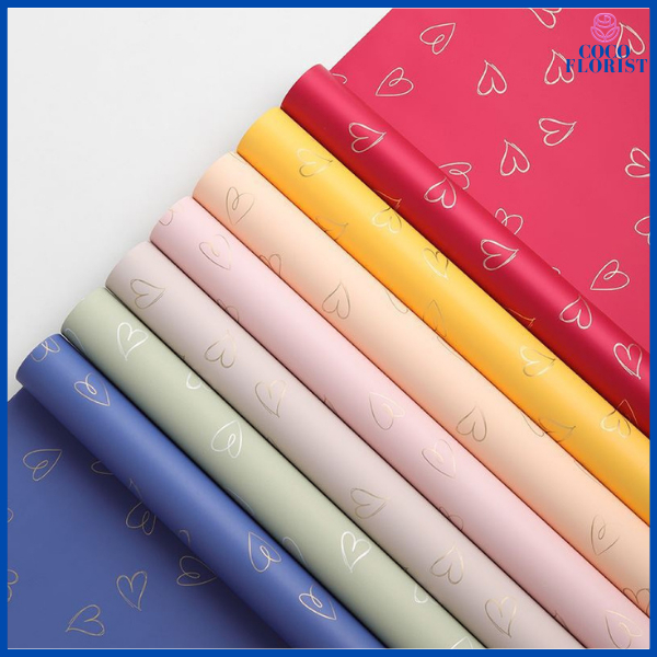 

Kertas Buket Bunga Motif Love Flower Wrapping Paper Cellophane Love KB6130