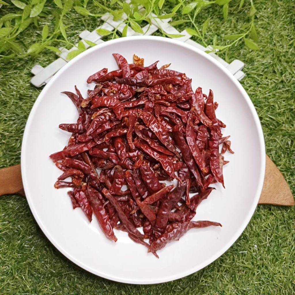 

Cabe rawit kering 100 gr / cengek kering pedas