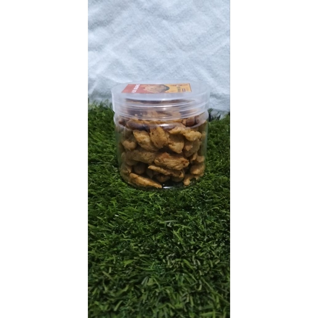 

kue bawang gurih kemasan TOPLES PREMIUM , kue gunting, sistik bawang viral Toples 220g