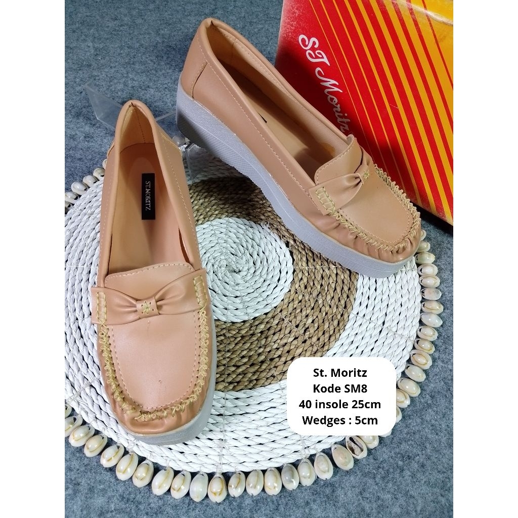 sepatu wanita wedges St moritz kode SM8