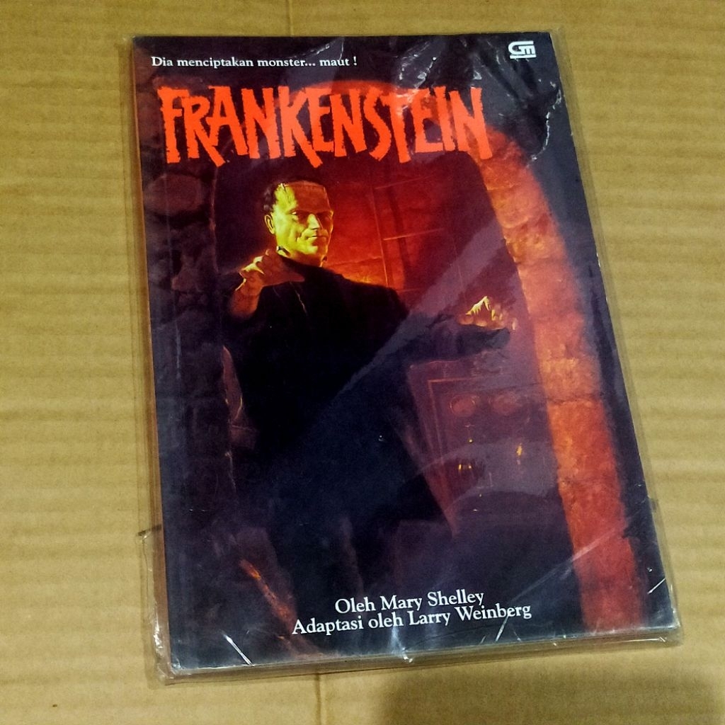 Novel Terjemahan Horor Klasik MARY SHELLEY Adaptasi LARRY WEINBERG - FRANKENSTEIN