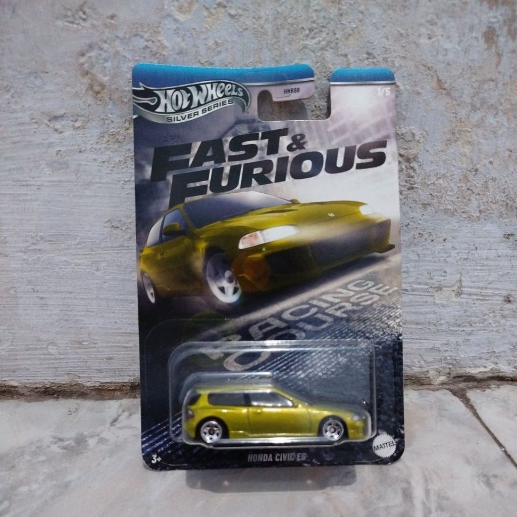 Hot Wheels fast furious honda civic eg