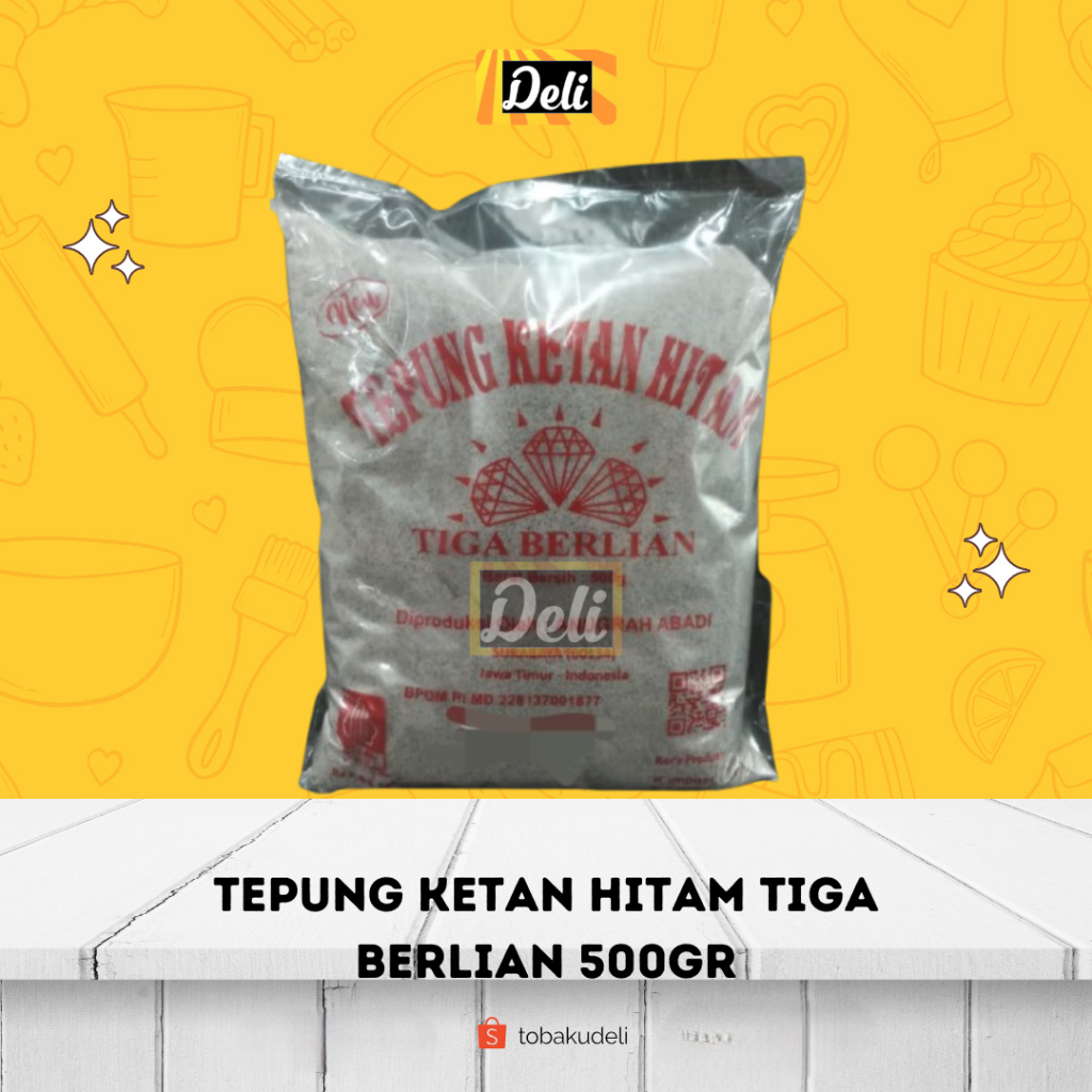 

Tepung Ketan Hitam Tiga Berlian 500gr