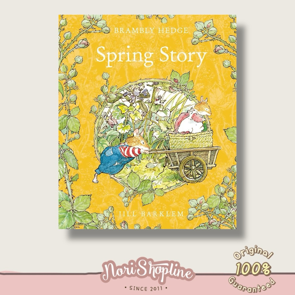 Buku Dongeng Import Brambly Hedge Spring Story Hardcover