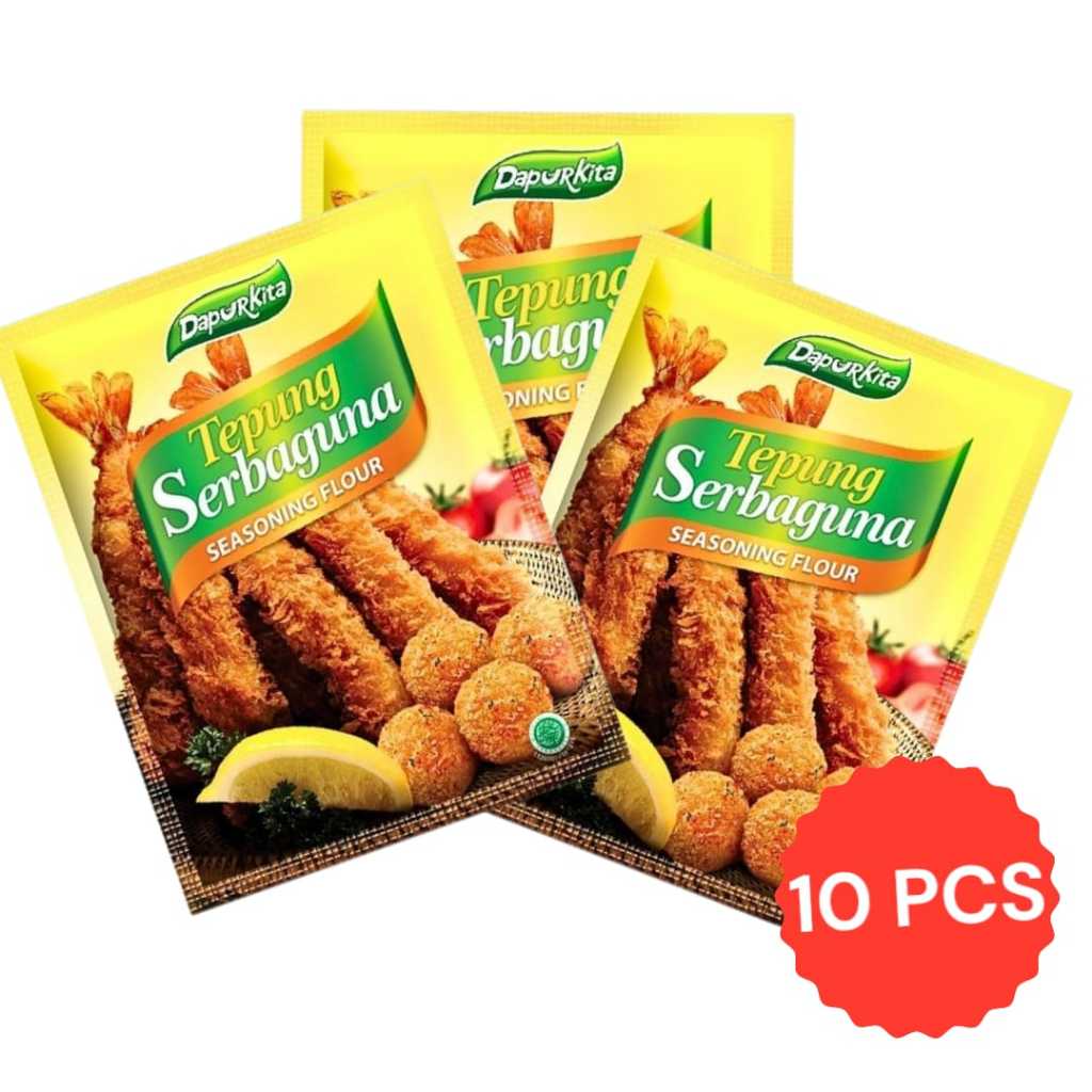 

DapurKita Tepung Bumbu Serbaguna 10 Sachet kemasan 100 Gram