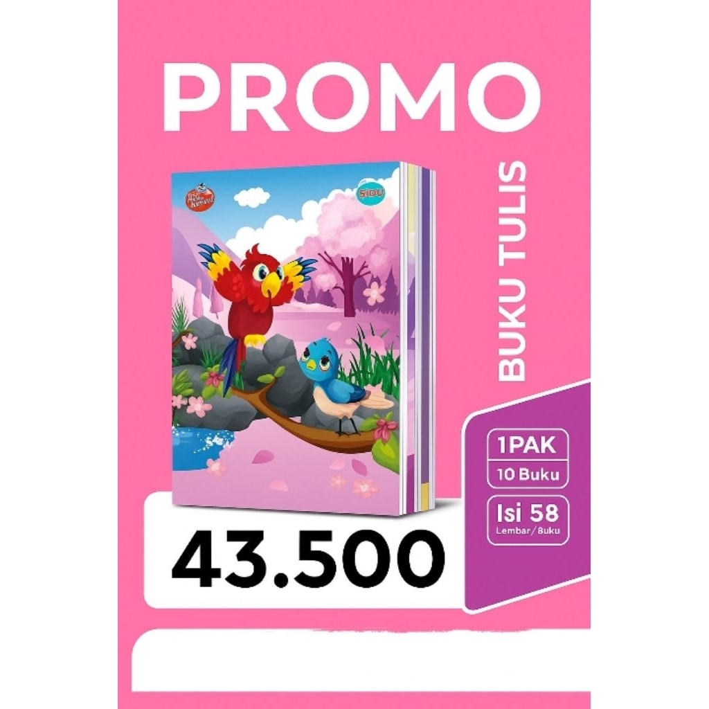 

BUKU SIDU 58 1 PAK ISI 10/ORIGINAL/SEKOLAH/ANAK