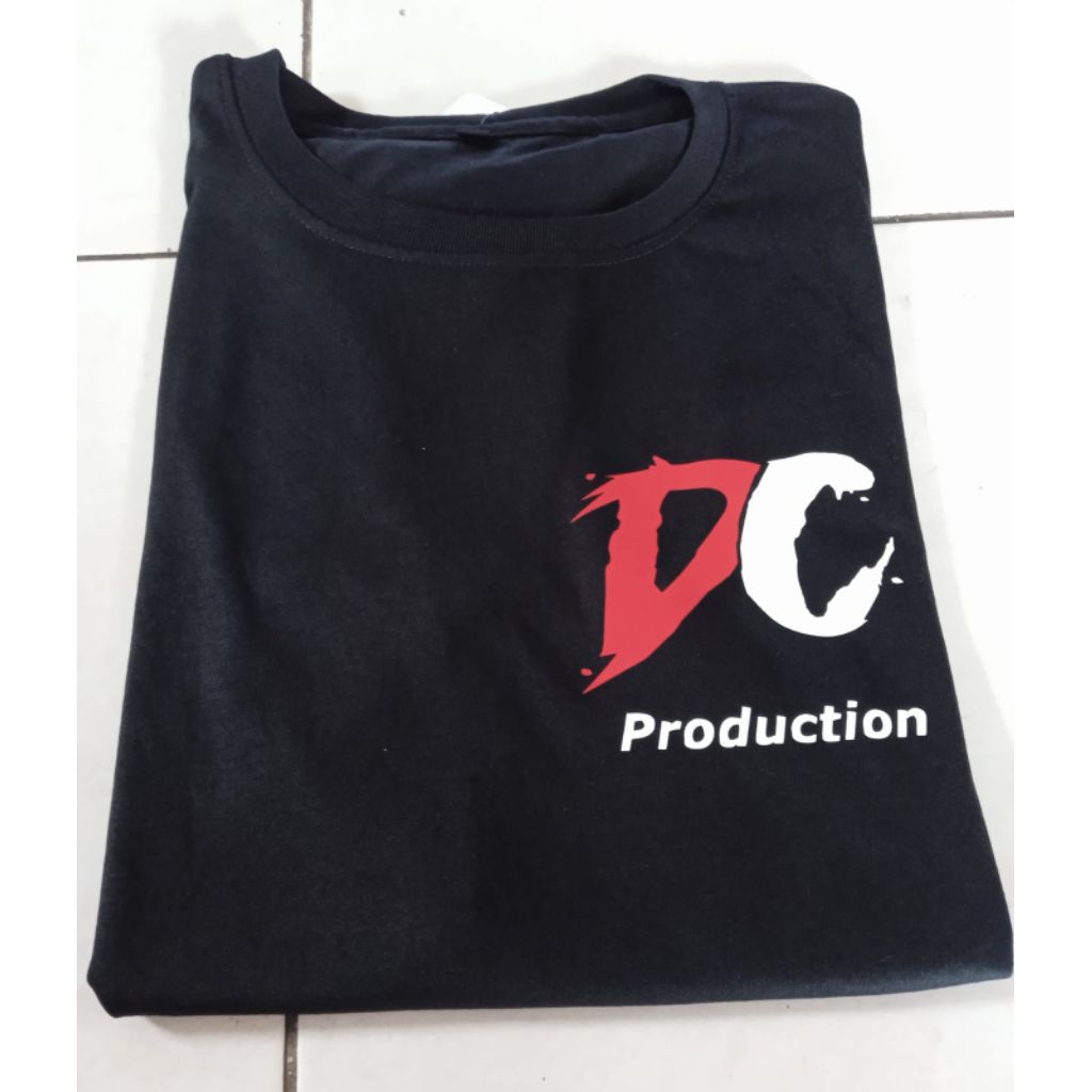 Kaos DC Production Music/Kaos oblong Lengan pendek  Denny Caknan