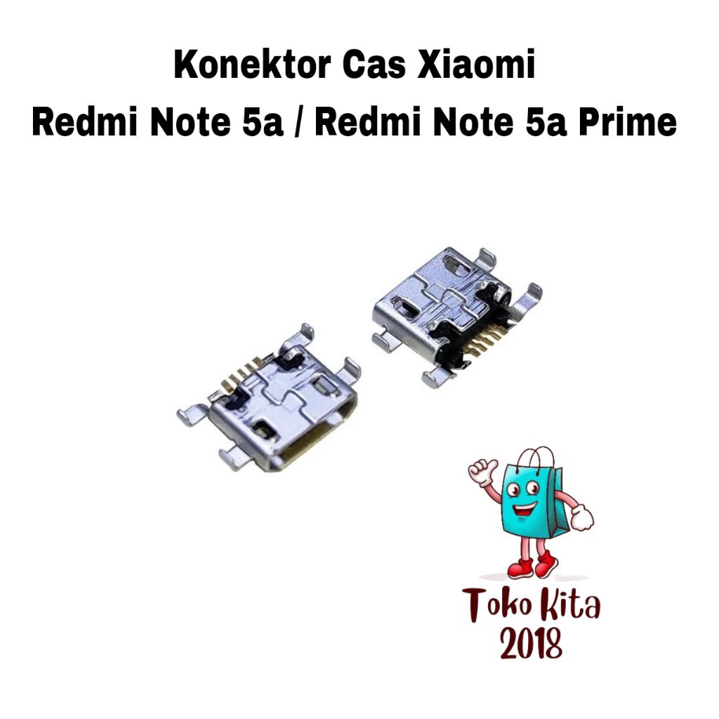 Konektor Cas Xiaomi Redmi Note 5a / Redmi Note 5a Prime Connector Charger
