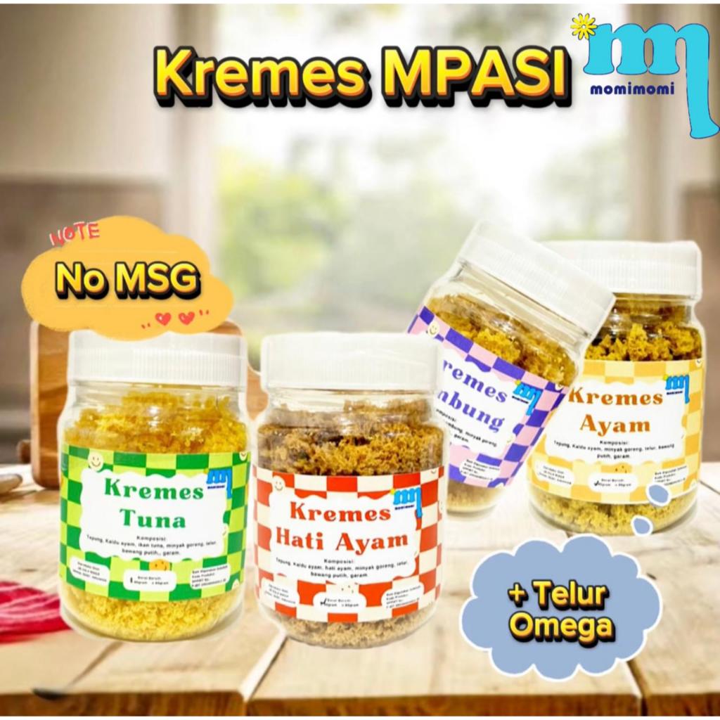 

MOMIMOMI Kremesan Hati Ayam MPASI - Kremesan Ayam - Kremesan Ati - Kremesan Mpasi Anak - Kremes Hati ayam - Kremes MPASI