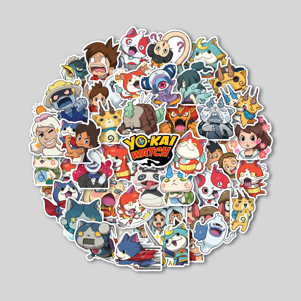 

STICKER PACK YO-KAI WATCH | STICKER TUMBLR | STIKER LAPTOP KOPER HELM