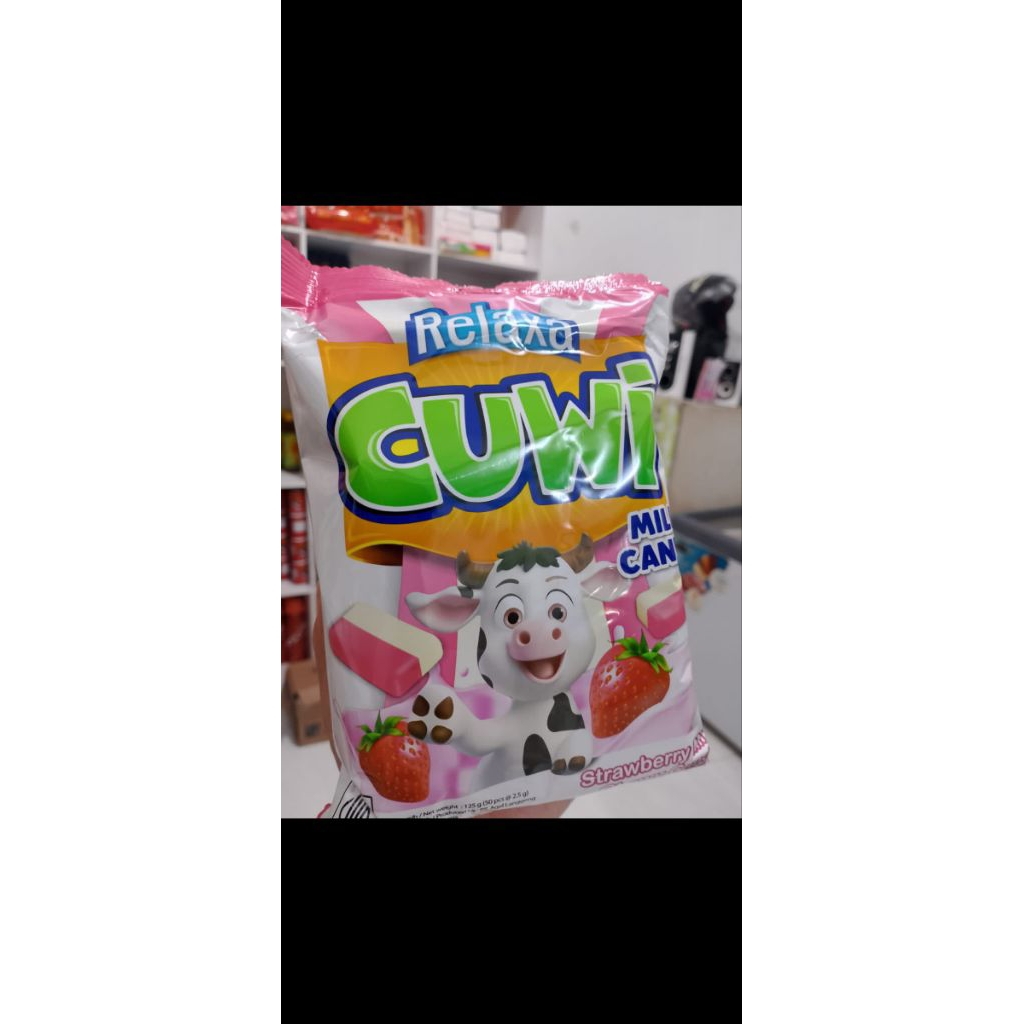 

Relaxa Cuwi Chewy Candy Bag (1bag Isi 50Pcs)