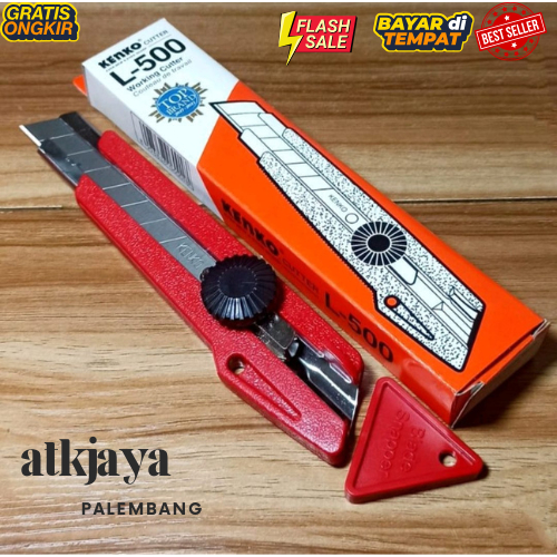 

Kenko Pisau Cutter Besar Dengan Mata Yang Tajam L-500