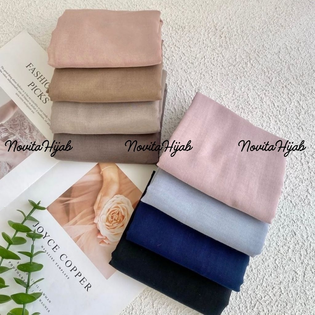 Hijab Segi Empat Paris Japan Premium / Paris Japan Premium Original