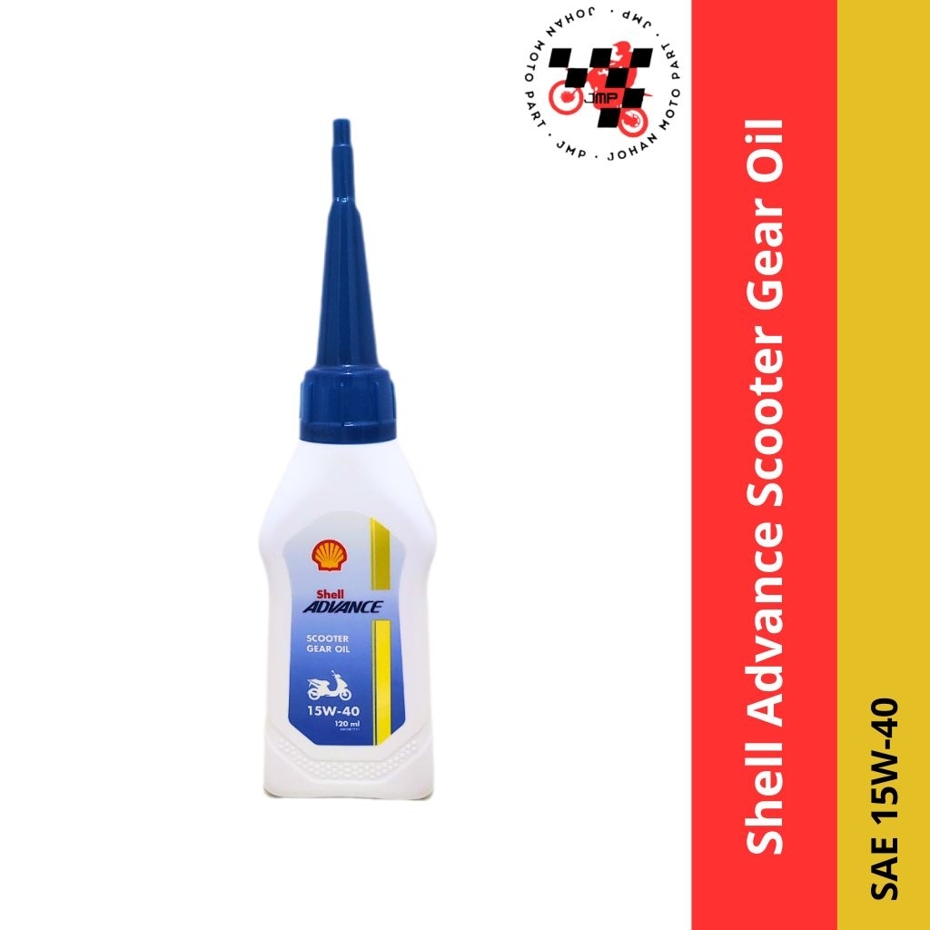 Oli Shell Advance Scooter Gear (120ml) Oli Gardan Motor Matic