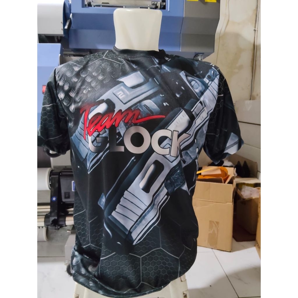 baju kaos jersey TEAM GLOCK FULL PRINTING 009