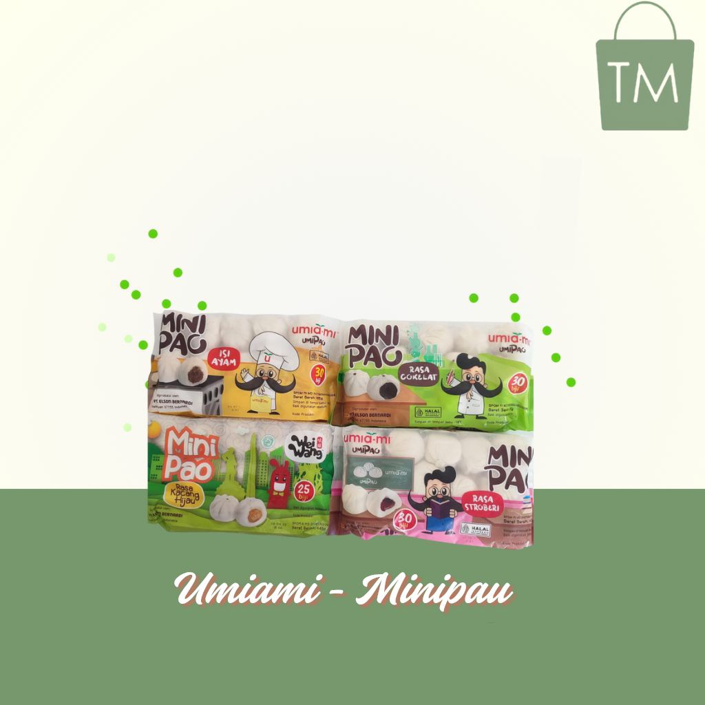 

UMIA-MI minipao rasa cokelat isi 30 pcs