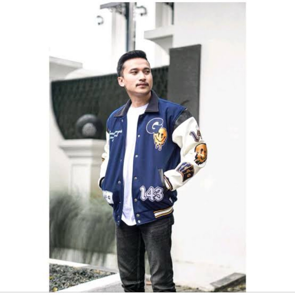 Jaket Pria GOOD BYE EX - Varsity Baby Cry