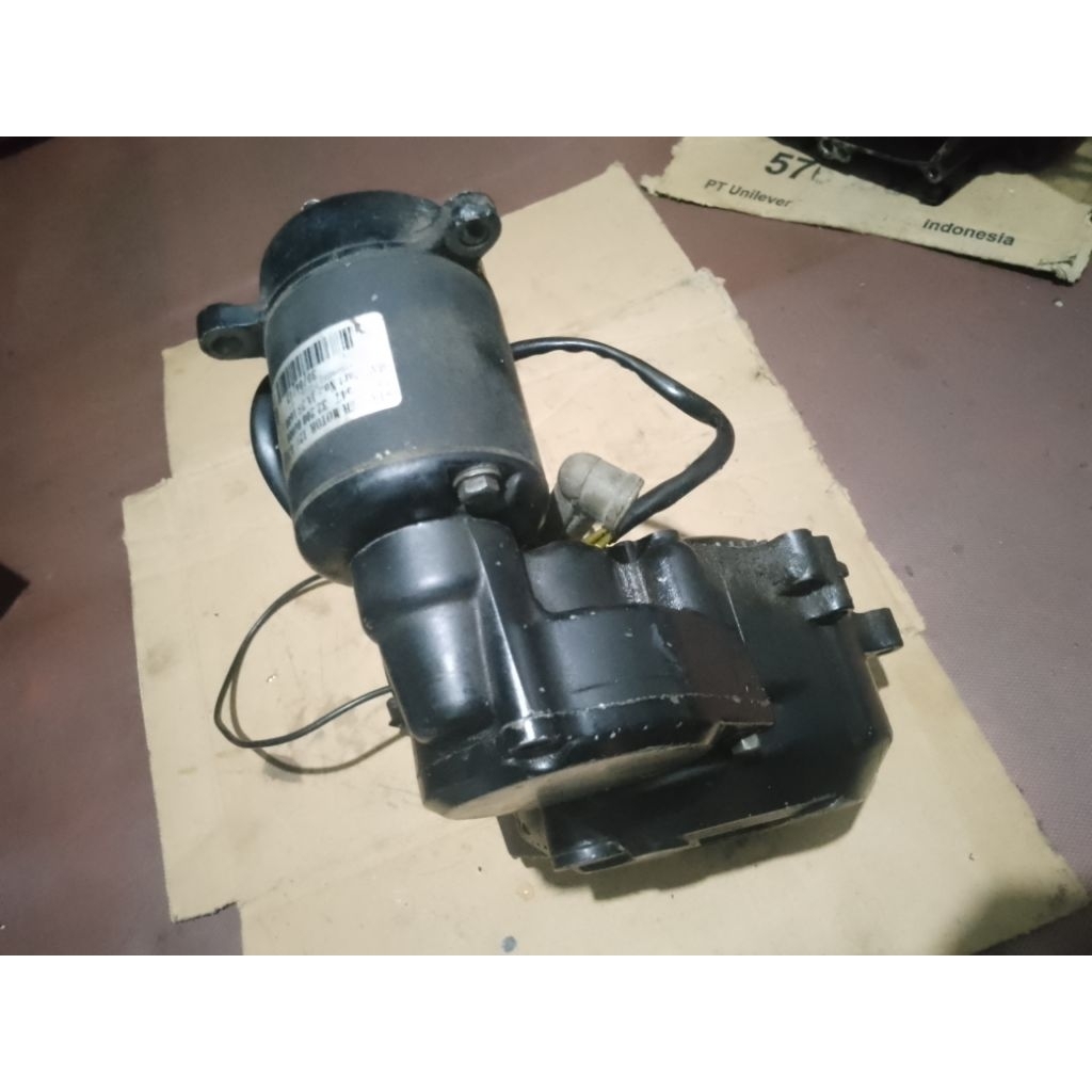 blok kiri set mahnit sepul gigi setater set dinamo stater ninja 250 mono bekas original copotan moto