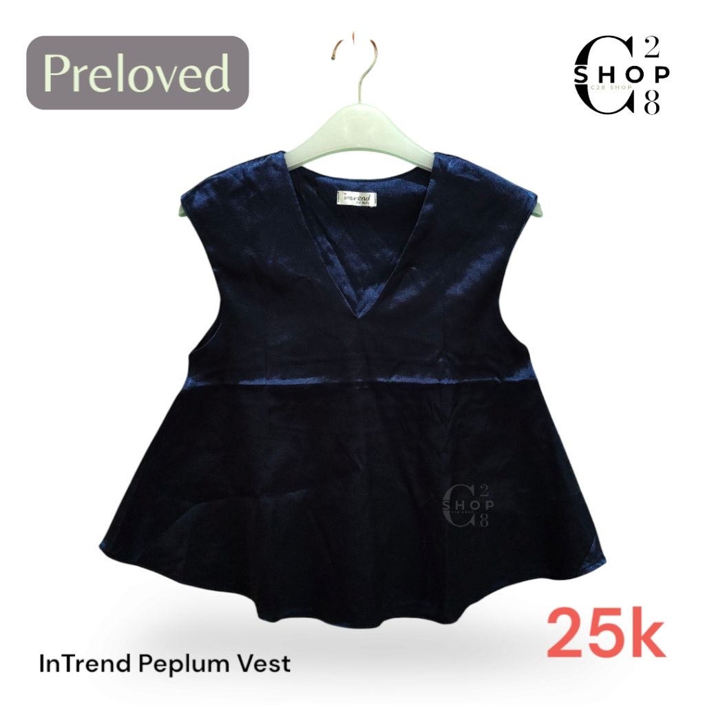 PRELOVED InTrend Peplum Vest