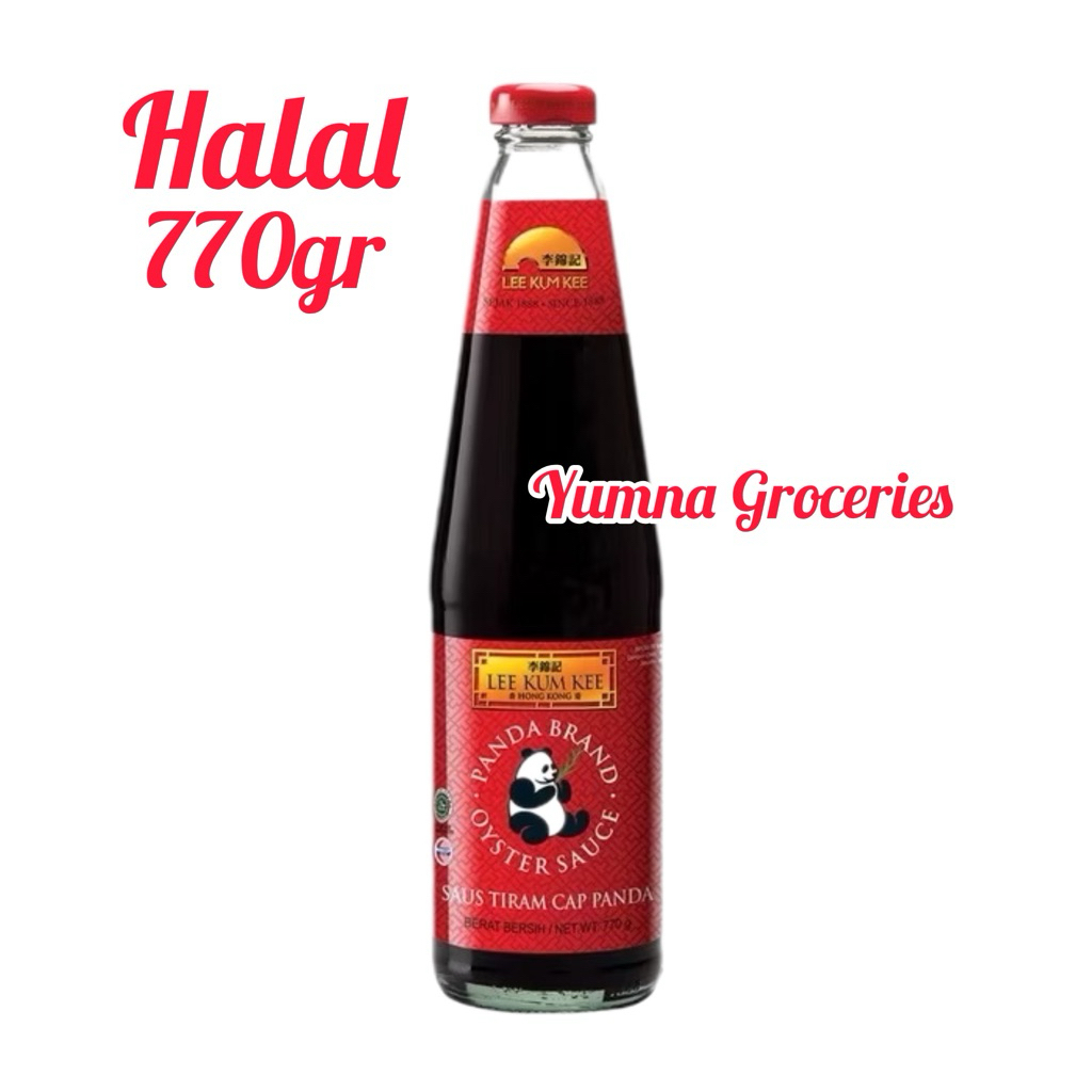 

SAUS TIRAM LEE KUM KEE PANDA BRAND 770gr — HALAL | RASA AUTENTIK MASAKAN CHINESE FOOD