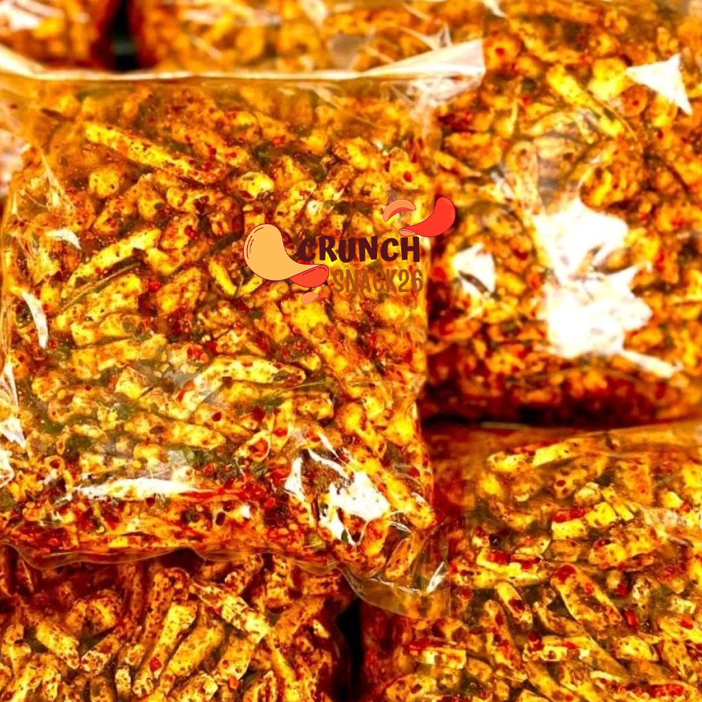 

BASRENG PEDAS DAUN JERUK 500GR original bakso goreng basreng murah