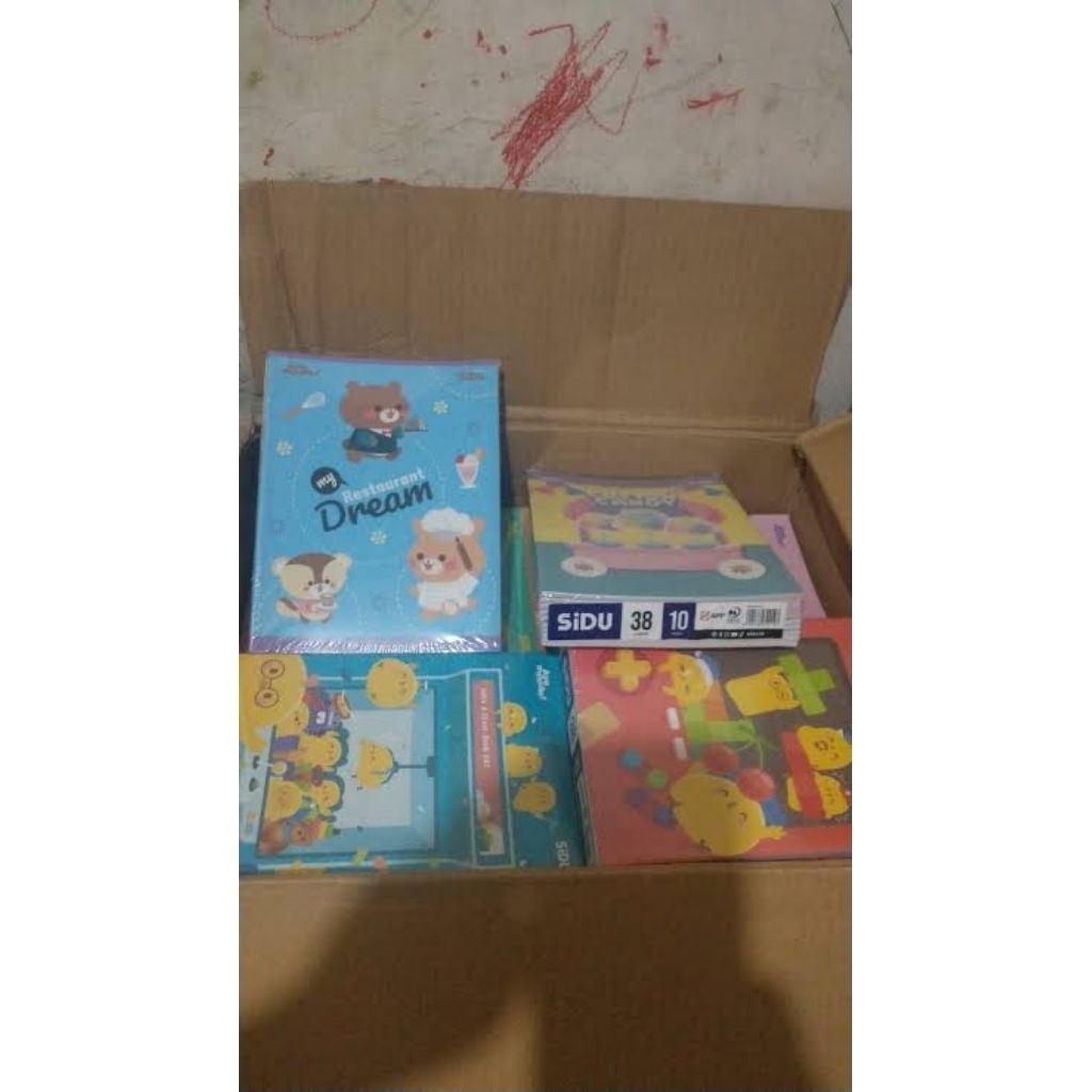 

BUKU TULIS SINAR DUNIA / SIDU 38 LEMBAR 1 PAK ISI 10PCS BUKU SEKOLAH DAN KERJA