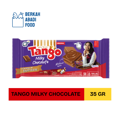 

Tango Wafer Rasa Milky Chocolate Cokelat Exclusive JKT48 35 Gram