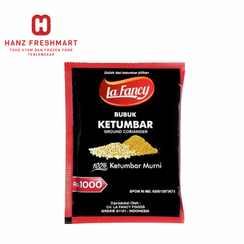

La Fancy Foods Ketumbar Bubuk 100% Murni Halal 15g - Hanz Freshmart