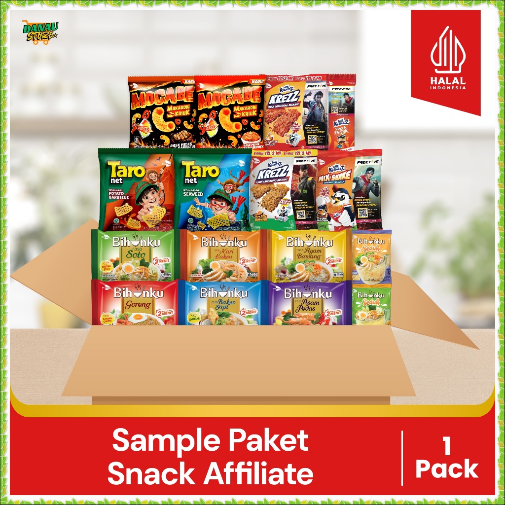 

Sample Paket Snack Affiliate
