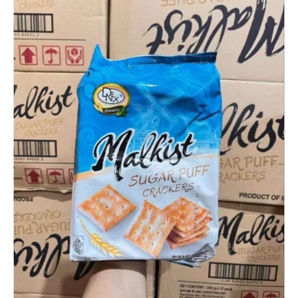 

Malkist Sugar Puff Crakers 240gx12pcs.Denex