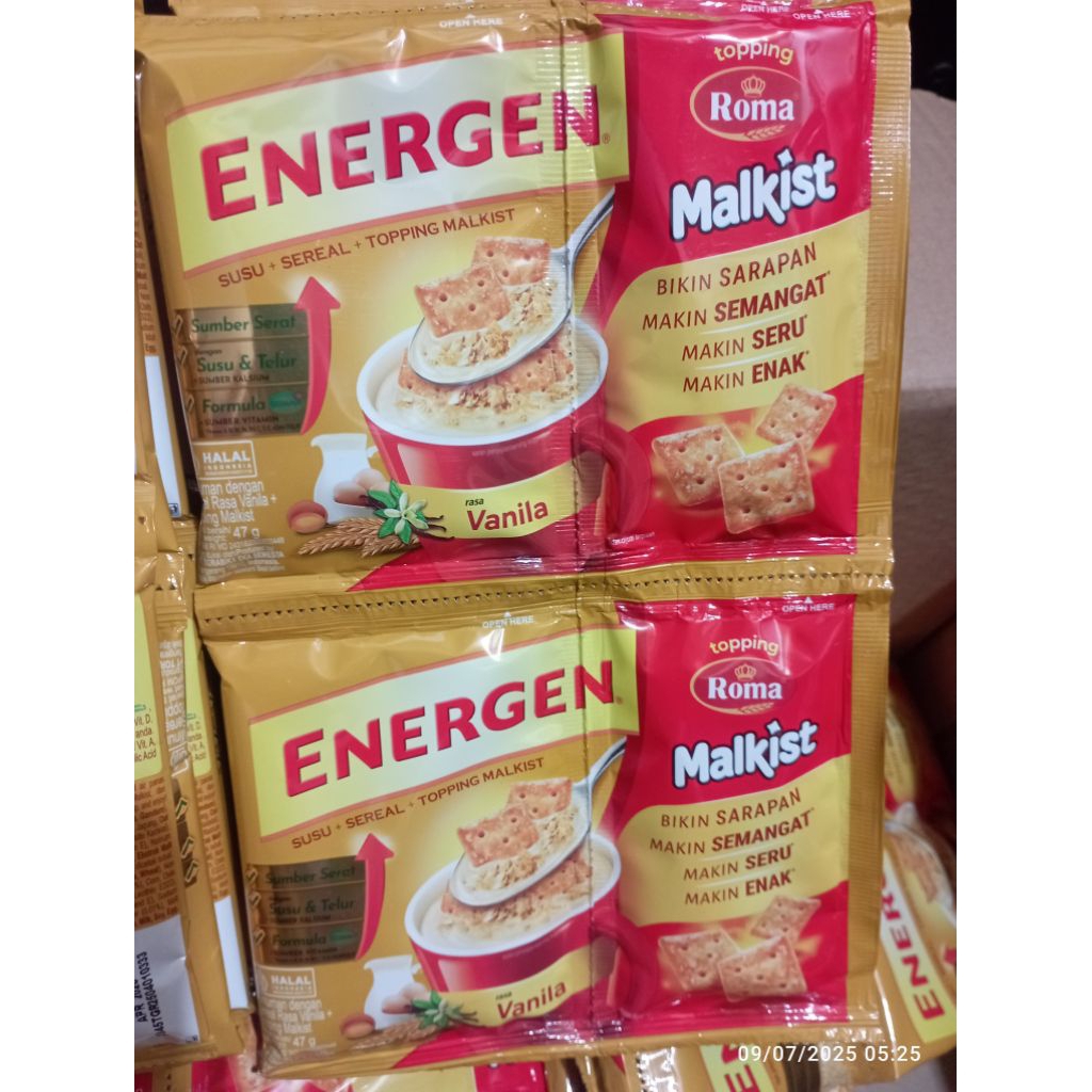 

PROMO NEW ENERGEN MALKIST ISI 10