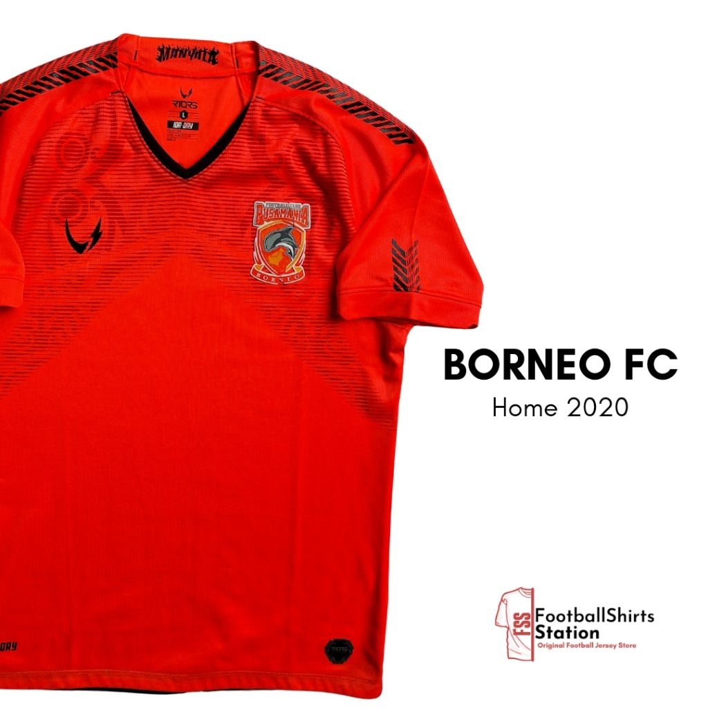 Jersey Borneo FC Home 2020 Stadiun Version Size L Original Riors