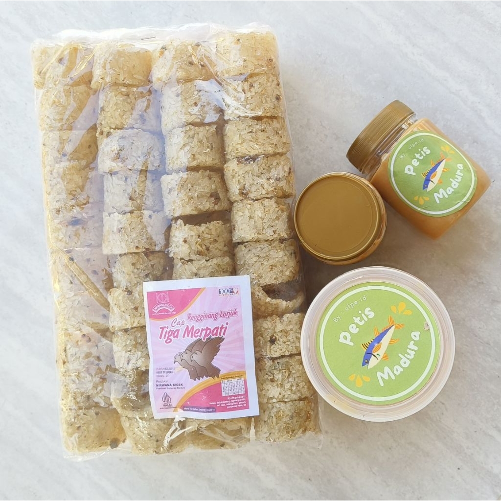 

PAKET HEMAT - Rengginang Lorjuk - Petis Madura Asli Besar dan Kecil