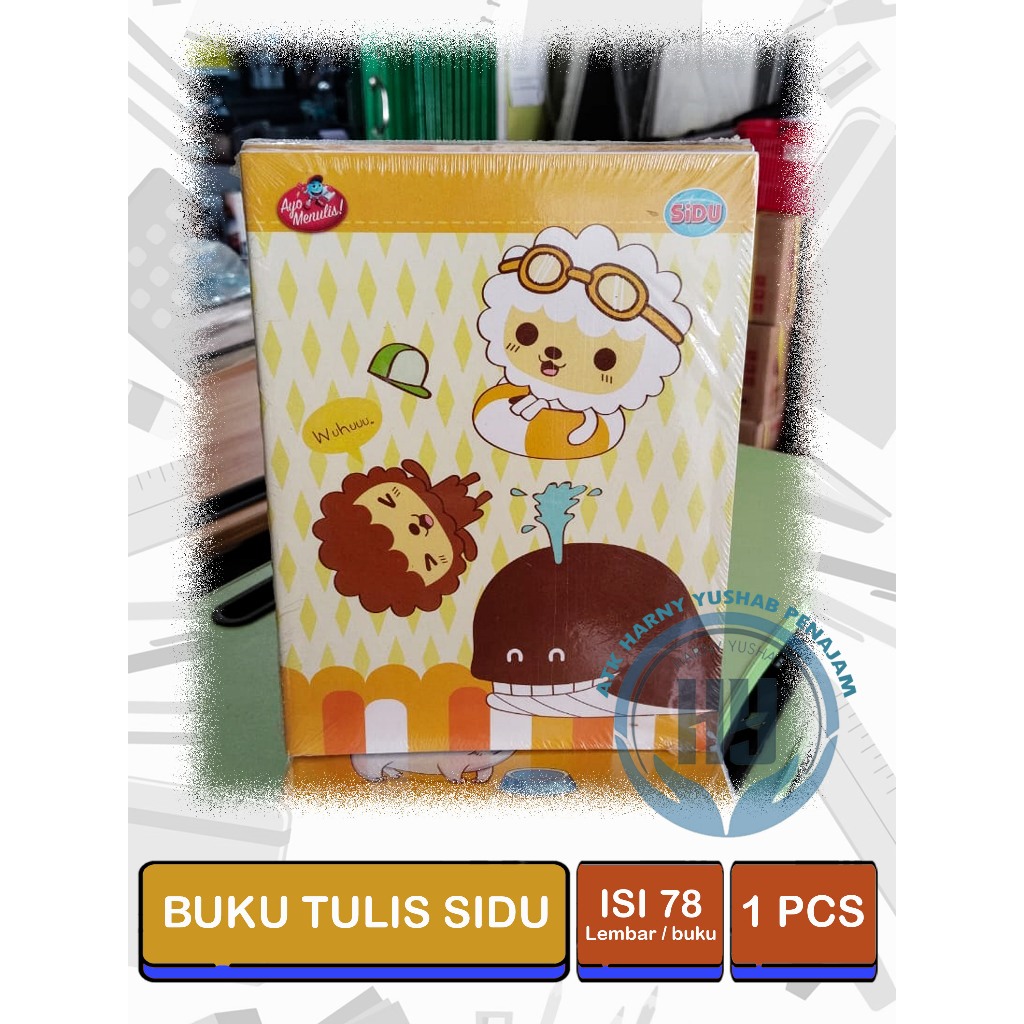 

BUKU TULIS SIDU ISI 78 LEMBAR (1 PCS)