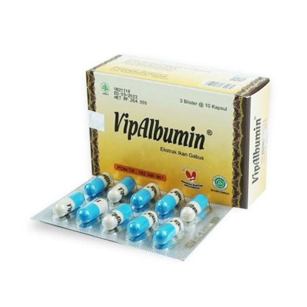 VipAlbumin 1 strip (10 kapsul)