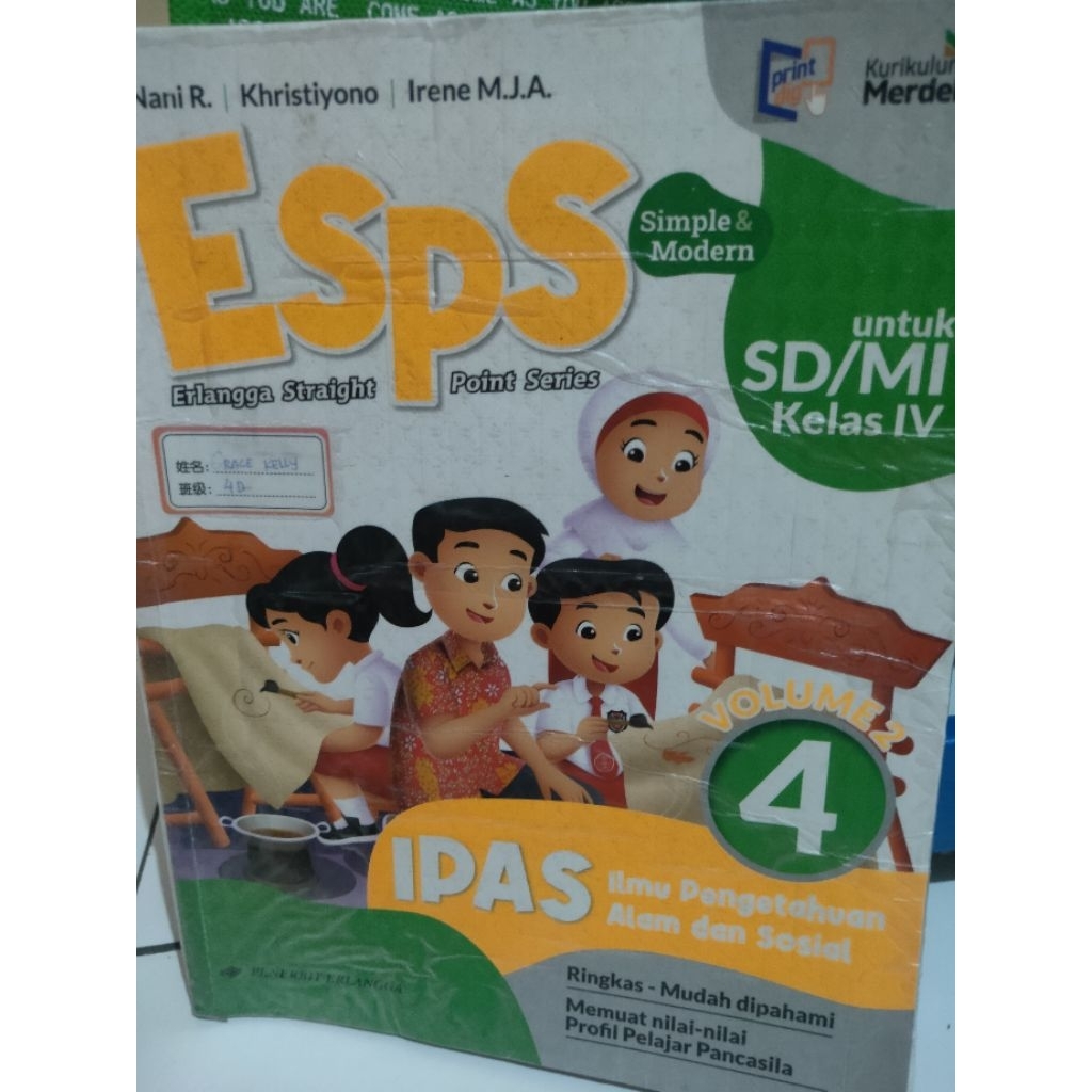Esps ipas kelas 4 SD