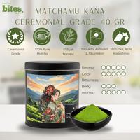 

Matchamu Kana Ceremonial Matcha Tincan 40gr Pure Japanese Matcha Bubuk Matcha Ceremonial Grade - Kana 40gr Tincan