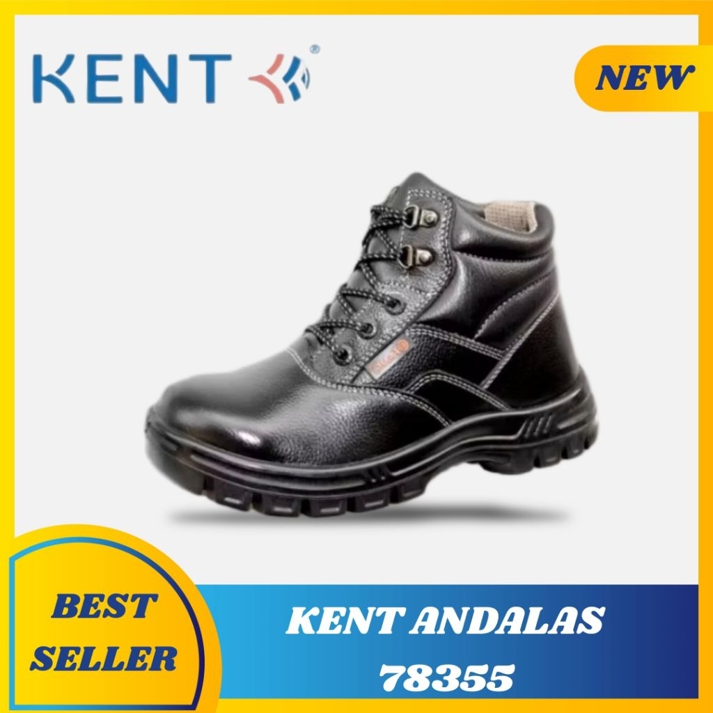 SEPATU SAFETY KENT  / SEPATU KENT SAFETY ANDALAS 78355 ORIGINAL